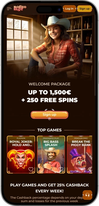 Rodeoslot Casino App